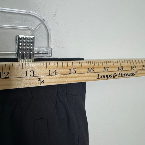 T by Talbots Pants Women’s Petite Medium Black Stretch Ankle Pull-On Comfort - Picture 8 of 13